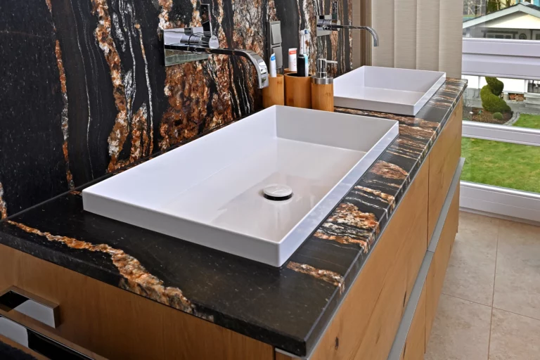 Badezimmer Black Fusion & Mirage Jura Fliesen