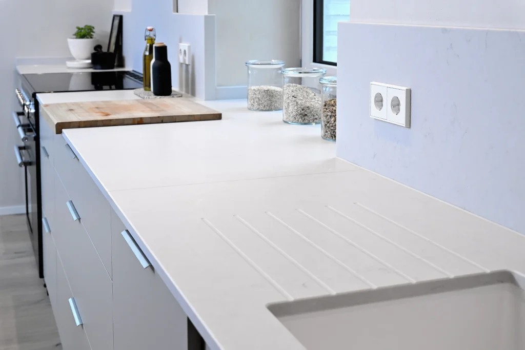 Küche mit TechniStone Noble Villa