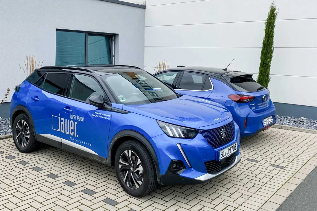 E-Mobilität bei Jauer Natursteine
