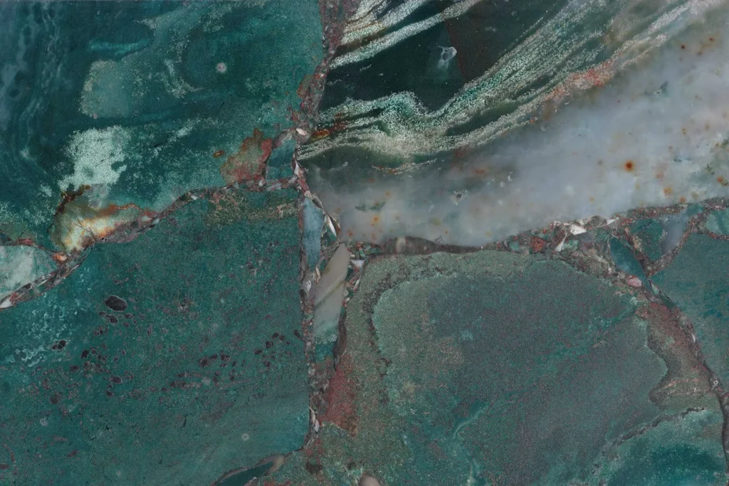 Edelstein Wild Agate Green