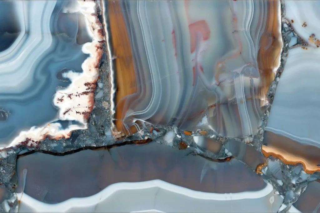Edelstein Wild Agate Light